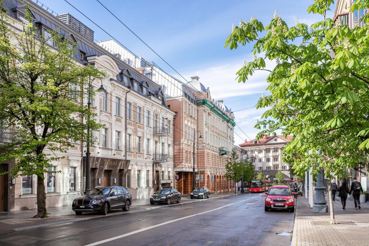 Jogailos Residence Peaceful Old Town Luxury 3 Bdr, 2 Bthr, Free Garage, Top-Speed Wifi VNO Kültér fotó